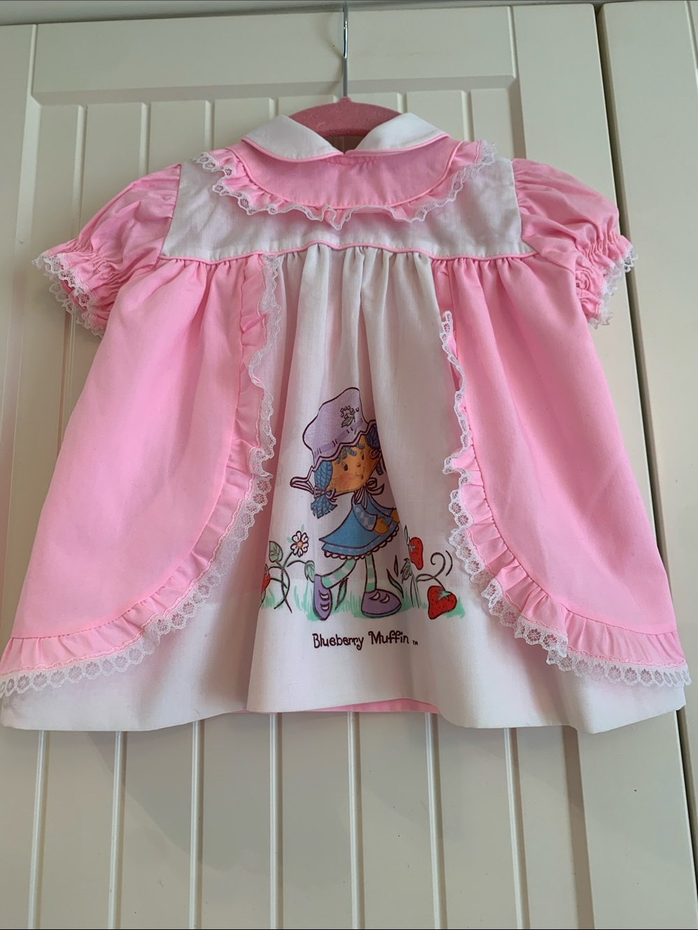 Vintage Blueberry Muffin baby dress Strawberry Shortcake 1970’s